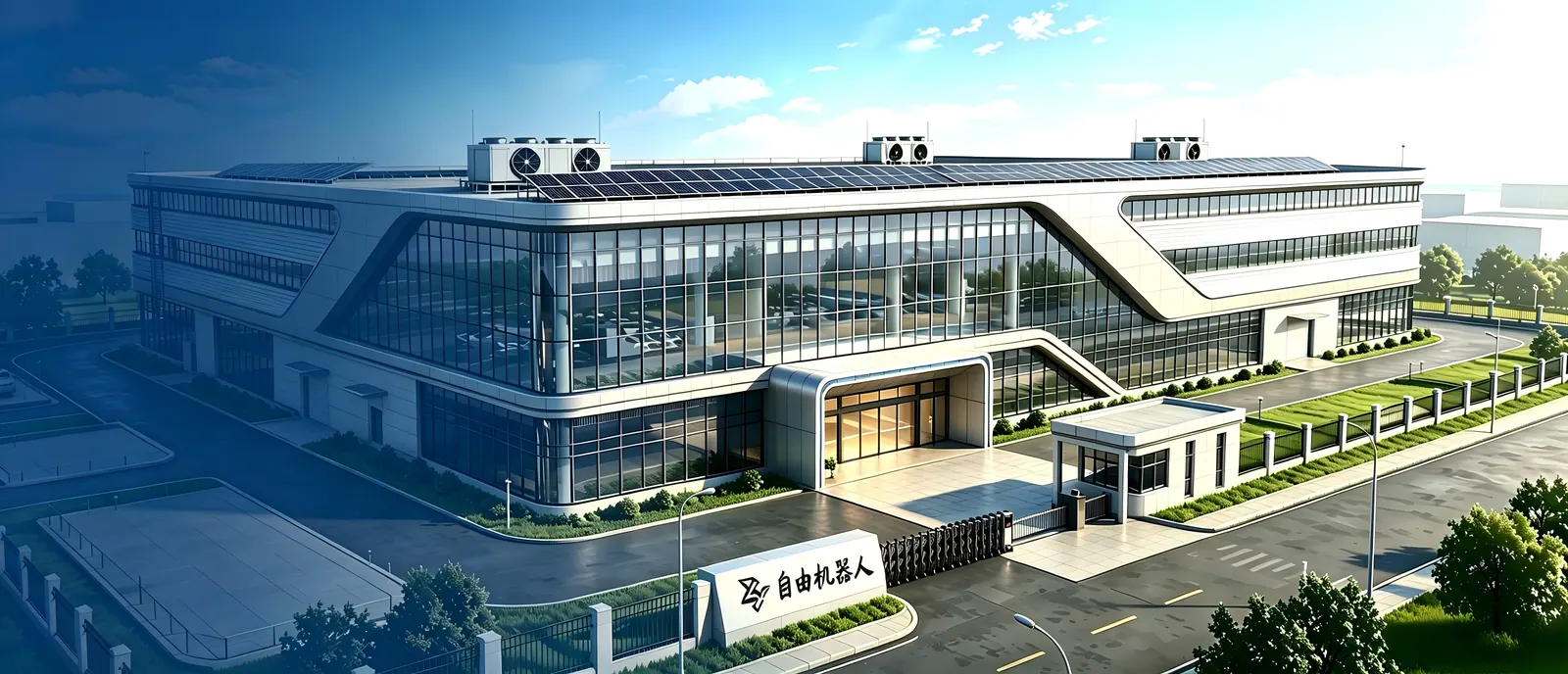 公司简介页面几何背景
